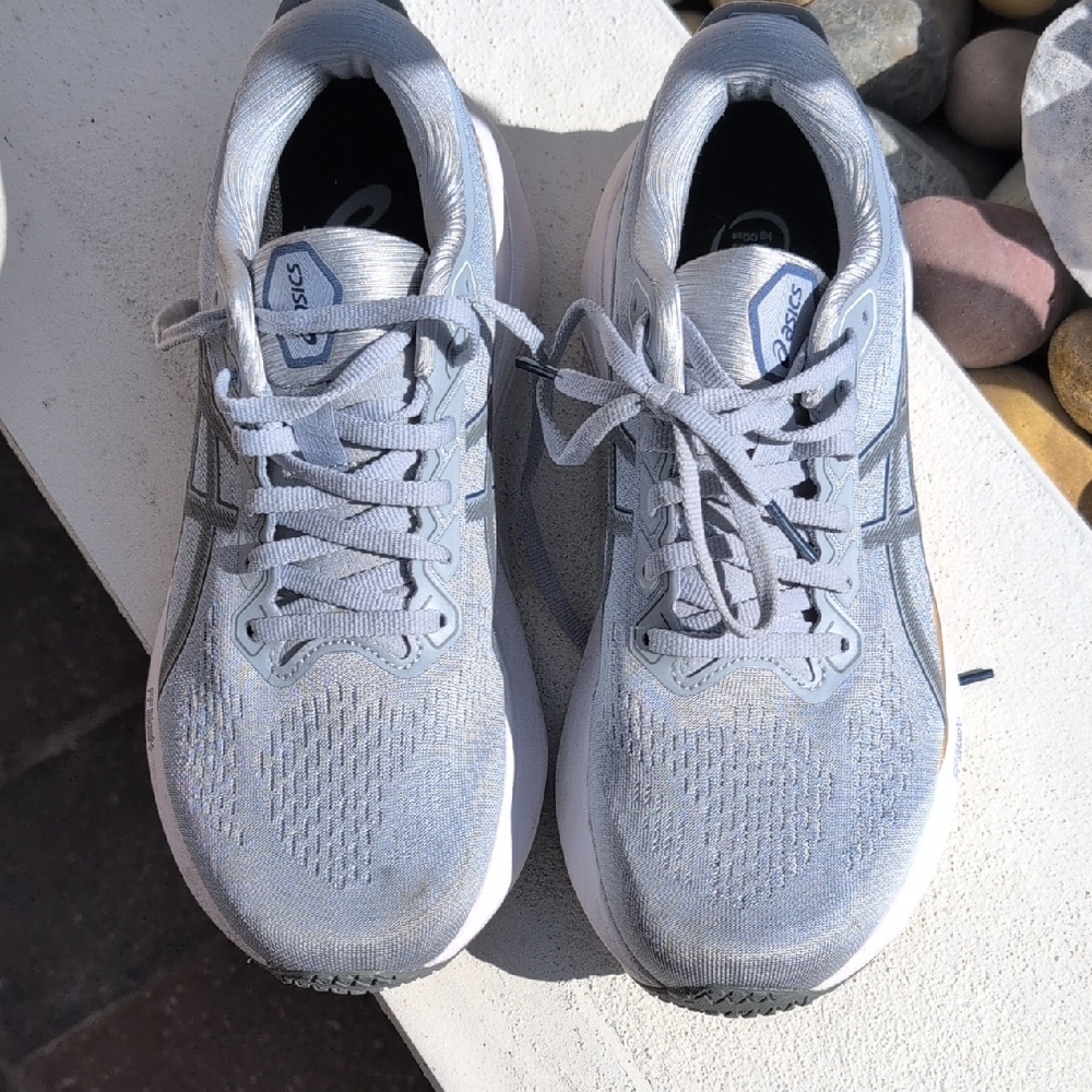ASICS Light Gray Athletic Sneakers